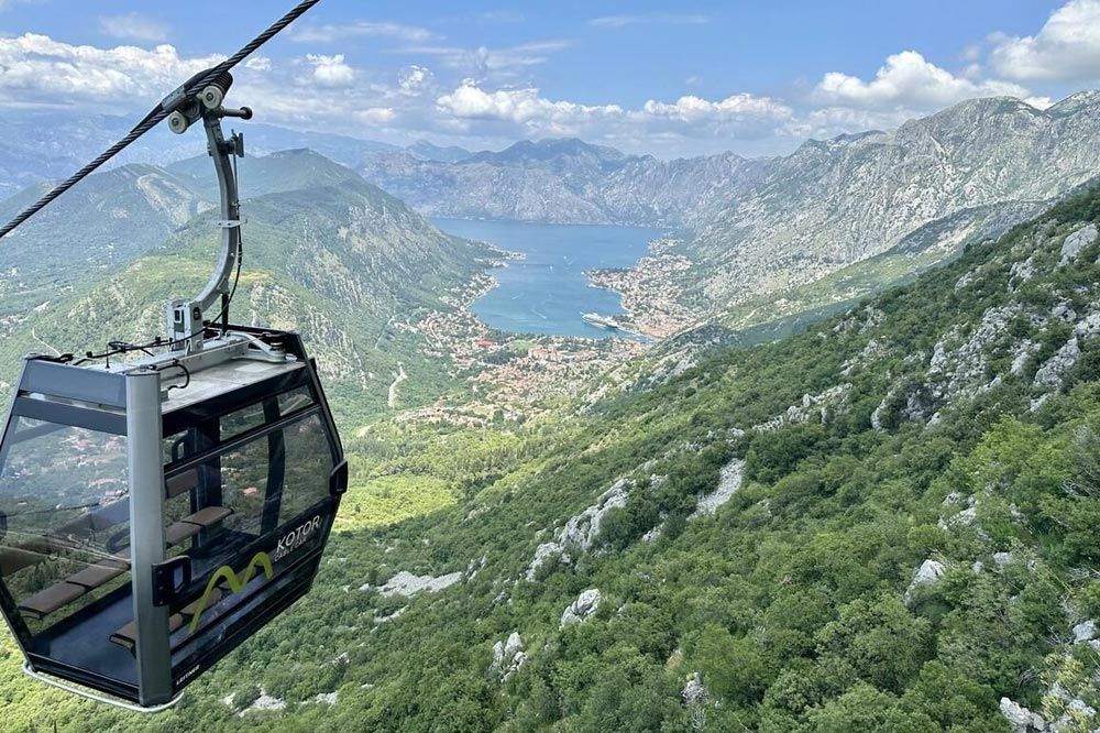 Cable car Lovcen Montenegro